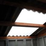 Lidget translucent roof sheet